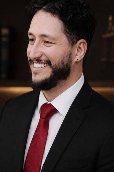 Retrato de Lucas Arieh Medina, sócio-fundador do IAJUS